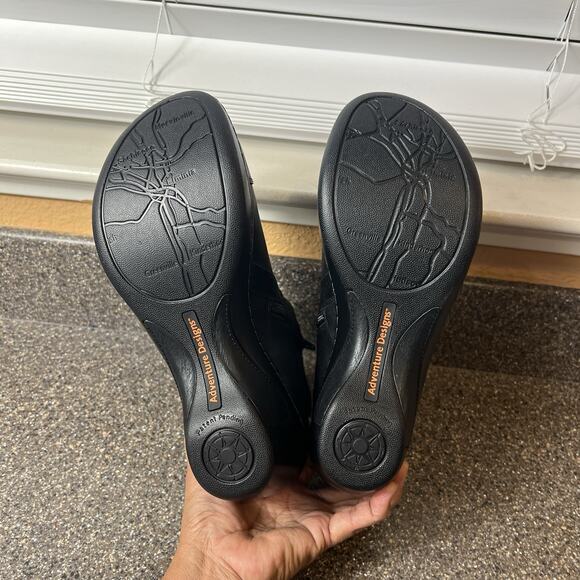 Jambu Designs JBU Ankle Bootie Womens Sz 9.5M Black Vegan/Textile Comfort Casual - Picture 9 of 10